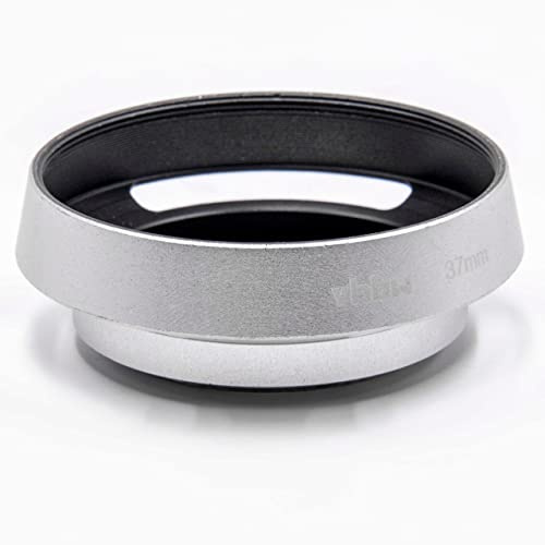 vhbw Paraluce sostituisce LH-37EP per 37 mm obiettivo argento, metallo, rotondo, 5,8 cm