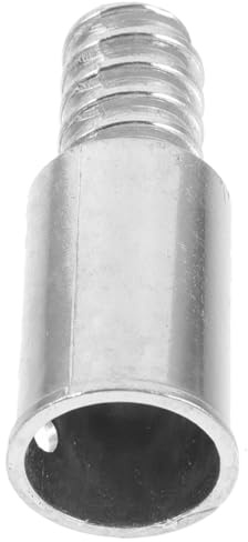 SHOWERORO Aluminiumlegierung Gewindehülse für Besenstiel mit 25mm Innendurchmesser und Außengewinde Robust und Passend für Verschiedene Besenstiele bei Vielfältigen Einsatzmöglichkeiten