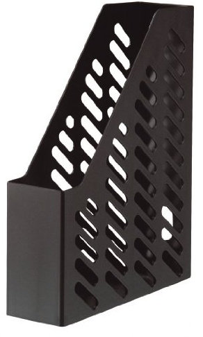 HAN Stehsammler KLASSIK – 1 STÜCK, moderner Stehsammler im zeitgemäßen Design. Funktional, hochwertig und schick bis Format DIN A4/C4, schwarz, 1601-13