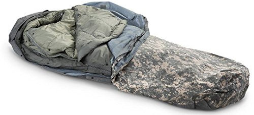 Military Outdoor Clothing Zuvor ausgestelltes U.S. G.I. verbessertes ACU Digital Modular Schlafsack-System (5-teilig)