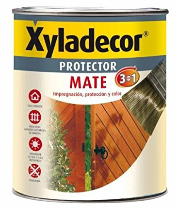 XYLADECOR 5087305 - Protector mate extra 3 en 1 INCOLORO, Único, 0.5 Litros