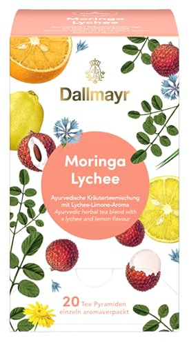 Dallmayr Teepyramide Moringa Lychee, 0.101 g 3er Pack