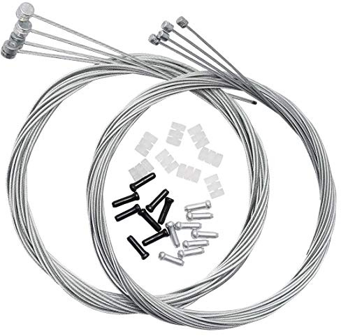 Dymoece Kettenschaltung Schaltzug Bremskabel Set für Shimano Sram Road Mountain MTB Bike, for Mountain Bike