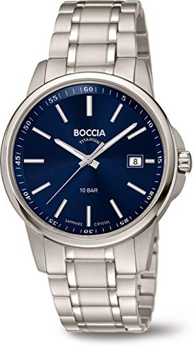 Boccia Herren Armbanduhr Titanium