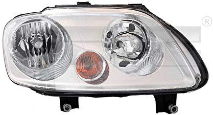 Scheinwerfer Hauptscheinwerfer Frontscheinwerfer links Chrom H1/H7 für Modell Caddy III (2K) Baujahr: 03/2004-08/2010 Touran (1T1/1T2) 02/2003-10/2006