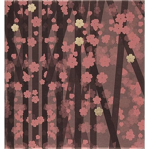 Moleskine - Sakura Kreativset in Limitierter Edition, Sakura-Notizbuch mit Themenbezogenen Grafiken, Unliniertem Layout und Stoff-Hardcover, Set mit 5 Stiften zum Ausmalen