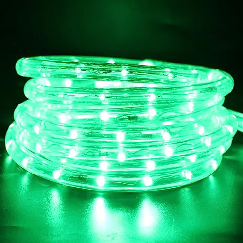 Wisada LED Lichtschlauch Außen, 20M 36LEDs/m Grün Schlauch 220V Tube Light Indoor Leuchtstoffröhre, Outdoor Lichter Wasserdicht für Terrasse Wohnzimmer Weihnachten Partydeko