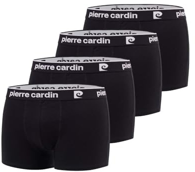 Pierre Cardin Herren PC/1/BC/Pk4 Retroshorts, Schwarz, XL (4er Pack)