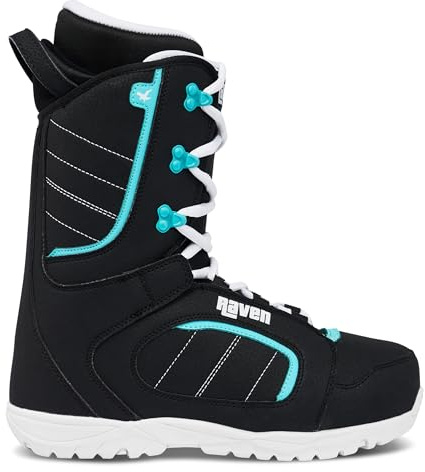 Botas Diva RAVEN Snowboard 37 Niño Negro/Menta Mixta