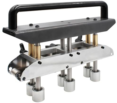 Cintreuse à Rouleaux de Bord à 3 Stations, Rouleau à Billes en Tôle à Grand Rayon D'angle de 0 à 90 °, Outil de Toiture à Joint Debout pour Réaliser des Coudes de 13 à 130 Mm