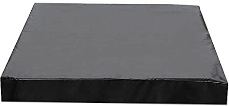 Couverture thermique extra épaisse pour spa - Résistante à la neige et à l'eau (noir, 231 x 231 x 30 cm)