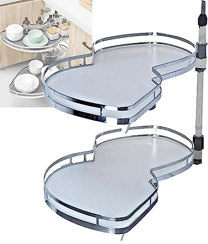 Eckschrank, ausziehbares Regal mit Absenkautomatik für Jalousienunterschränke, Küchenregal für Schrank.