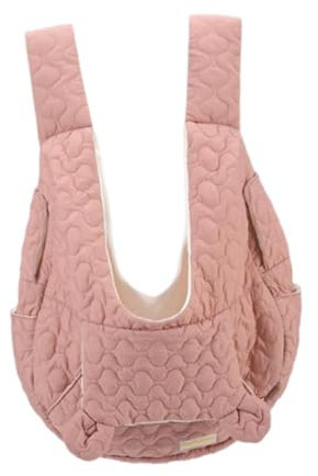 Dualoai Brusttasche für Haustiere, Katzentrage-Rucksack, Mehrzweck-Rucksack für Ausflüge mit Haustieren, Kätzchen, Hundetasche, Rosa