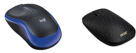 Logitech M185 Ratón Inalámbrico, & Acer Vero Mouse AMR020
