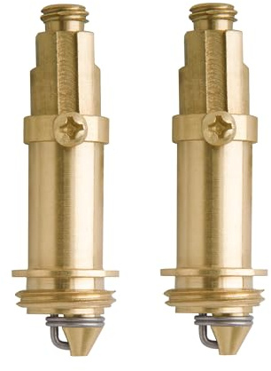 SZWLJ Tapon Click Clack 2 Pcs 28mm | Tapon de desague con mecanismo de boton pulsador, pieza de reemplazo para lavabo fregadero