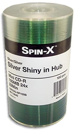 Prodisc Technology Silver Mini CD-R - 100 Count