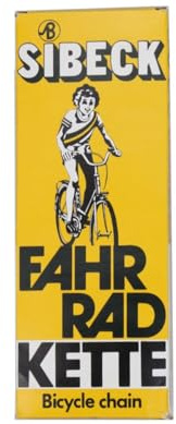 Siebeck Fahrrad Kette passend für Rücktrittbremsnaben und Nabenschaltung