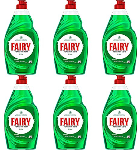 Fairy Original Lot de 6 liquides vaisselle 433ml