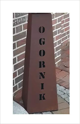 Rost Säule konisch RS109 Ihr eigner Name Blumensäule Deko Rostsäule Säulen Rostsäulen Garten