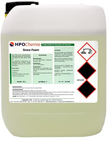 HPOChemie Snow Foam Autoshampoo 5 Liter