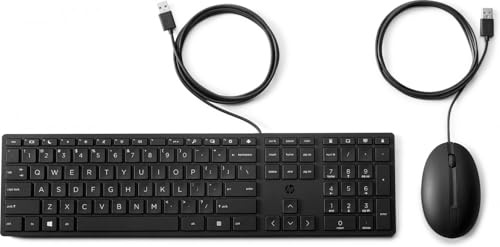 HP 320MK Wired Desktop Keyboard and Mouse Set