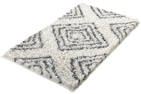 Kleine Wolke Badteppich Boho, Farbe: Natur, Material: 100% Baumwolle, Größe: 70x120 cm