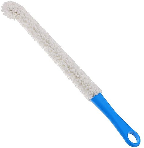 Garneck Brosse De Nettoyage pour Carafes Et Verres À Vin avec Manche Long Brosse Flexible pour Bouteilles Et Tasses Nettoyage des Cristaux Et Verre