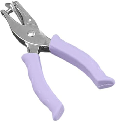 Zubehors Perforateur 1 trou, perforateur monotrou, Perforateur de papier robuste, Outil de perforation ergonomique pour papier Scrapbook, perforateur portatif pour outils artisanaux, fournitures