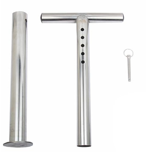 Aymzbd Kettlebell-Griff, Kettlebell-Stange für Gewichtsscheiben, Glockenstange, verstellbar, für Gewichtheben, Sporttasche, Bodybuilding, Indoor