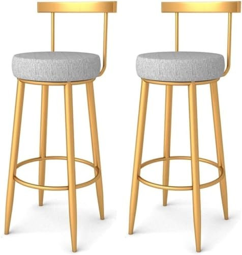 GTOULHH Bar Stühle Bar Stools 2er Set Barstühle Mit Fußstütze Barhocker Iron Art Barstuhl Barhocker Hochhocker Barhocker Outdoor