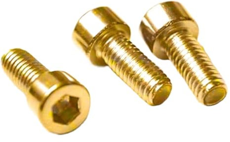 NUZBCPETR Messing-Innensechskantschrauben mit Innensechskant(M6 x 50mm)