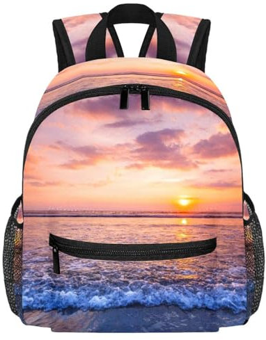 Niedlicher Kleinkind-Rucksack – moderne Kindertasche für Vorschule, Schule, Mädchen und kleine Kinder, Mehrfarbig 8, 25.4x10x30 CM/10x4x12 in
