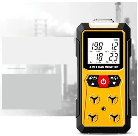 Rilevatore di gas, misuratore di monossido di carbonio, analizzatore di gas combustibili, rilevatore di perdite, monitor della qualità dell'aria,Sensori Precisi