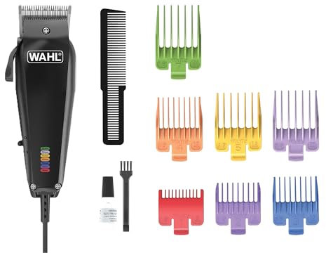 WAHL Multi-Cut, Hundeschermaschine, geräuscharm, mit Kabel, für Haustiere zu Hause, rostbeständig, Schneidsatz aus Stahl mit hohem Karbonanteil, präzisionsgeschliffen, leicht, schwarz