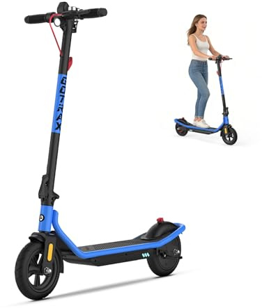 Gotrax Electric Scooter for Adults, Max 12 Mile Range & 15.5Mph by 250W Motor, 8.5 Front Air & Rear Solid Tires, Max Load 220lbs & Big Display with Cruise Control, Foldable EScooter EABS & Drum Brake