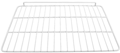 Tofficu Étagère Métallique Latérale pour Réfrigérateur 43,5 X 30 Cm Grille de Protection, Séparateur en Maille Métallique pour Congélateur, Organisateur Robuste pour Optimisation