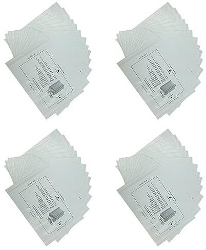 Tuminsi 48 Piezas de Hojas de Lubricante de Trituradora de Papel Aceite Lubricante de Trituradora Aceite Lubricante de Tipo de Papel Portátil Para