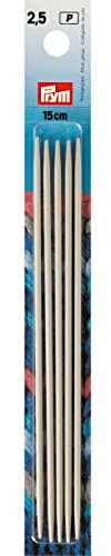 Prym Nadelspiel 15 cm lang, Größe:2.5 15 cm, Grau