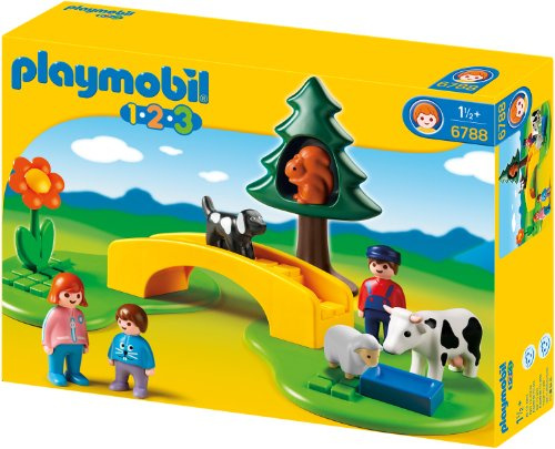 PLAYMOBIL 1.2.3 - Pradera con Sendero (6788)