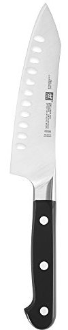 ZWILLING J.A. Henckels Santoku - Cuchillo mecedor con borde hueco