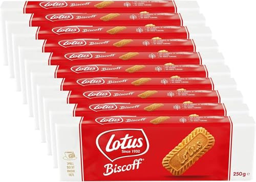 Biscotti Caramellati Lotus Biscoff Speculoos 10 confezioni x 250g