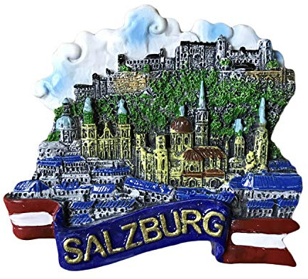 Salzburg Österreich Kühlschrankmagnet Reise-Souvenirs Kühlschrankmagnet Heim- und Küchendekoration Kollektion