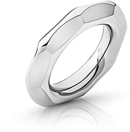 Massiver Eichelring aus Edelstahl Cockring Penisring Hodenring Glans-Ring Intimschmuck Erotik Penis Ring sechseckig Sex-Toy für Männer BS-191