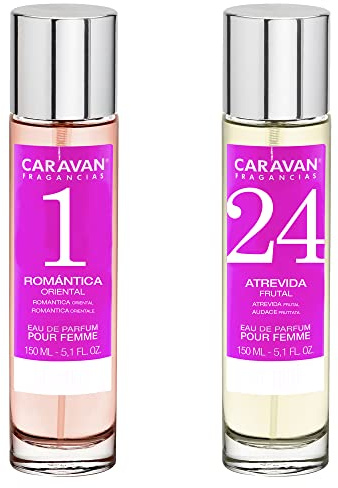 Set de 2 Perfumes Caravan Para Mujer Nº24 y Nº 1
