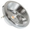 LEDKIA LIGHTING - Bombilla LED G53 7W | 400 lm AR111 | Luz Blanca Cálida 2700K | Ángulo de Apertura 24º | Vida Útil 30,000 Horas, Blanco Cálido, Aluminio Policarbonato