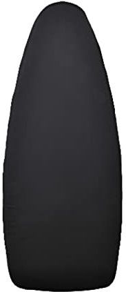 Foxydry Bügelbrettbezug, schwarz, gepolstert, Bezug für Bügelbrett, weich, 108 x 48 cm