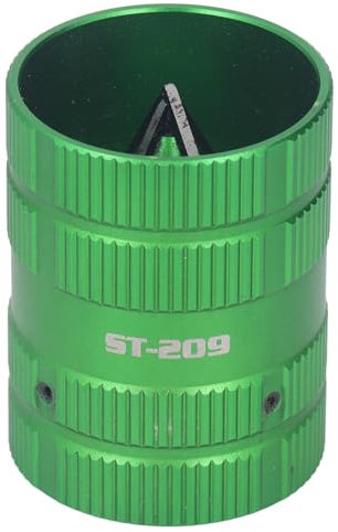 Alesatore per Tubi Sbavatore per Tubi Sbavatore per Tubi 4 Lame Rimuovi Sbavatore per Diametro Esterno da 1/4 a 1-5/8