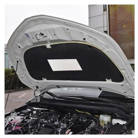 HCPAVEXT Isolation Thermique Et Phonique du Capot Moteur en Coton pour Toyota pour Corolla 2019 2020 2021 2022 2023 E210 Coussin D'isolation Phonique(Style 2)