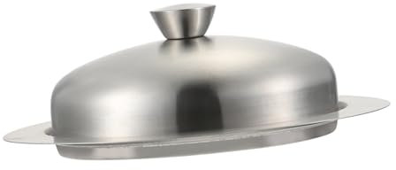 ABOOFAN Caja De Con Tapa Recipiente Redondo Para Alimentos Mantequillera Para Cocina