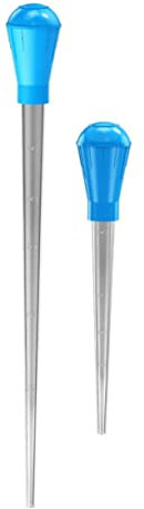 Hohopeti 2stücke Fischtank Siphon Reinigungstool Für Aquarien Transparente Und Blaue Saugpumpe Für Effektive Wasserwechsel Und Schmutzentfernung